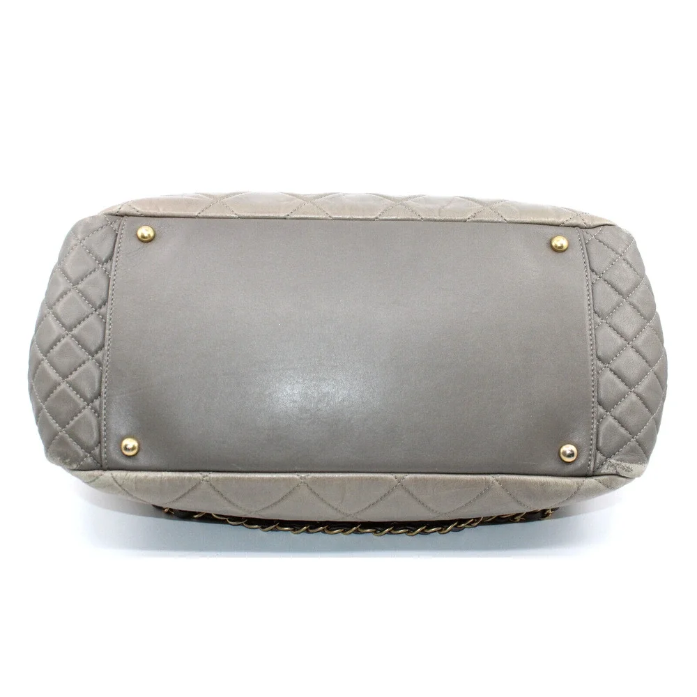 CHANEL Glazed Crinkled Mademoiselle Reissue East West Flap Trapeze 2.55 2011